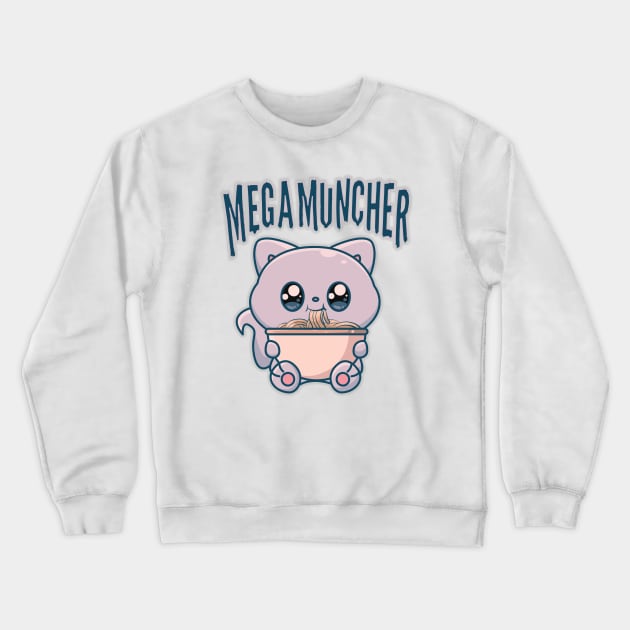 Mega muncher Crewneck Sweatshirt by ArtsyStone